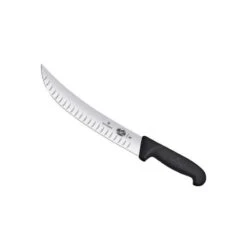 Couteau Abattre Victorinox Noir Lame Alvéolée