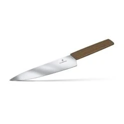 Couteau Chef Victorinox Swiss Modern 22cm Noyer -Polyvalent Couteaux Magasin couteau chef victorinox swiss modern 22cm noyer 2
