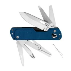 Couteau Leatherman Free T4 12 Outils - Bleu Marine