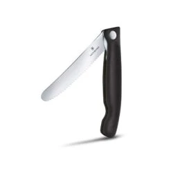 Couteau Office Pliant Victorinox SwissClassic Noir Lame à Dents -Polyvalent Couteaux Magasin couteau office pliant victorinox swissclassic noir lame a dents 2