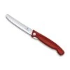 Couteau Office Pliant Victorinox SwissClassic Rouge Lame à Dents