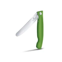 Couteau Office Pliant Victorinox SwissClassic Vert Lame à Dents -Polyvalent Couteaux Magasin couteau office pliant victorinox swissclassic vert lame a dents 2
