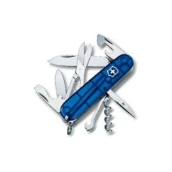 Couteau Suisse CLIMBER Bleu Translucide