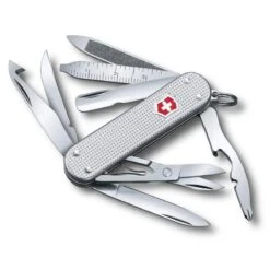 Couteau Suisse MINICHAMP Argent Alox