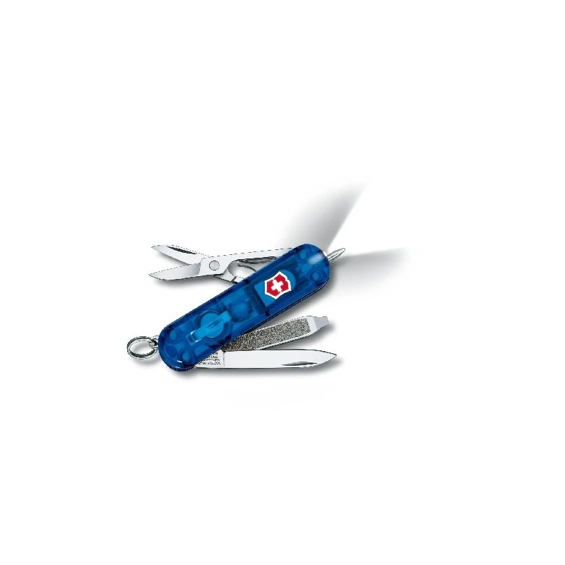Couteau Suisse SIGNATURE LITE Bleu Translucide 1 Couteau Suisse SIGNATURE LITE Bleu Translucide