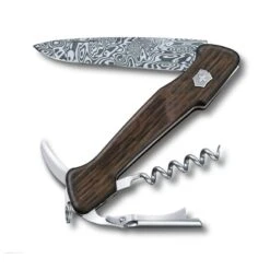 Couteau Suisse Sommelier Victorinox Wine Master Damast Édition Limitée -Polyvalent Couteaux Magasin couteau suisse sommelier victorinox wine master damast edition limitee 4