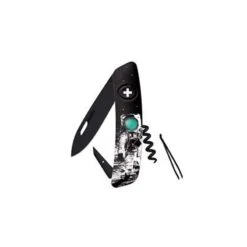 Couteau Suisse Swiza D01 ALLBLACK Moonwalk 50