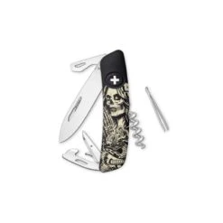 Couteau Suisse Swiza D03 Noir Dia De Muertos