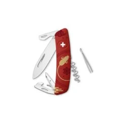 Couteau Suisse Swiza D03 Rouge Nouvel An Chinois 2020