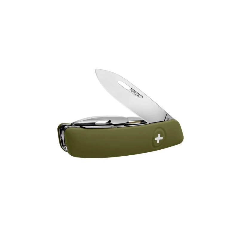 Couteau Suisse Swiza D04 Olive 3 Couteau Suisse Swiza D04 Olive – Image 3