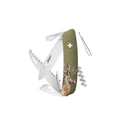 Couteau Suisse Swiza D05 Olive Impression Cerf