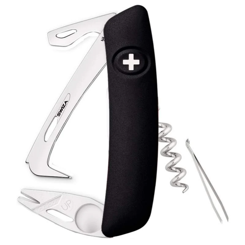 Couteau Suisse Swiza HO03 Horse & Tick Tool Noir 1 Couteau Suisse Swiza HO03 Horse & Tick Tool Noir