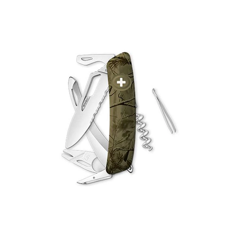 Couteau Suisse Swiza Hunter SH05 Olive 1 Couteau Suisse Swiza Hunter SH05 Olive