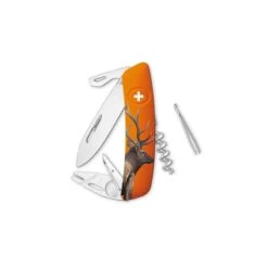 Couteau Suisse Swiza Tick Tool TT03 Orange Cerf