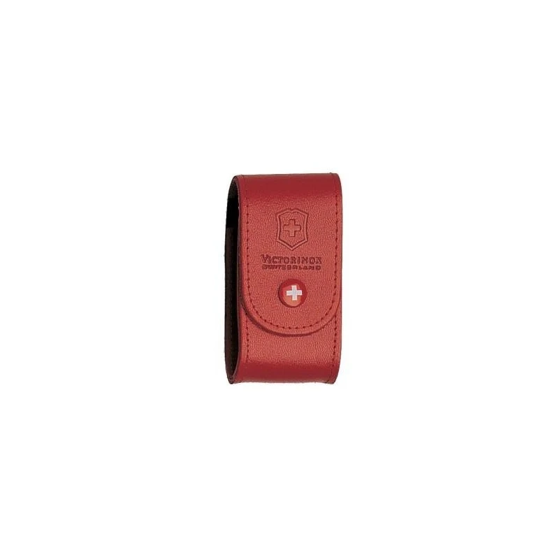 Etui Couteau Suisse - Cuir Rouge 1 Etui Couteau Suisse - Cuir Rouge
