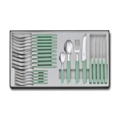 Ménagère 24 Pièces Victorinox Swiss Modern Table Vert Pastel