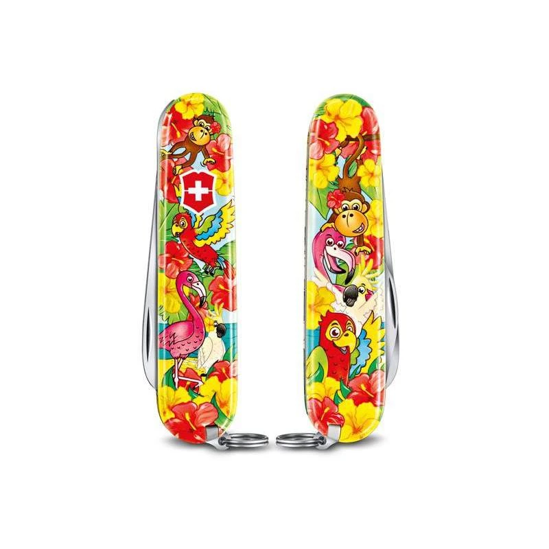 My First Victorinox édition Animaux Perroquet - Couteau Suisse Enfant 2 My First Victorinox édition Animaux Perroquet - Couteau Suisse Enfant – Image 2
