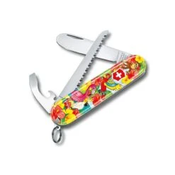My First Victorinox édition Animaux Perroquet - Couteau Suisse Enfant