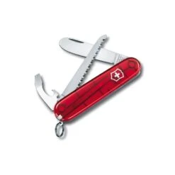 My First Victorinox Rouge Translucide - Couteau Suisse Enfant