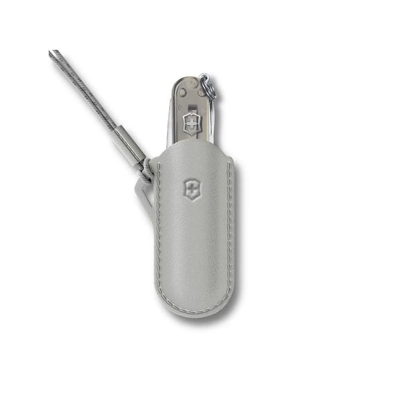 Pochette En Cuir Victorinox Mystical Morning Coloris Gris 2 Pochette En Cuir Victorinox Mystical Morning Coloris Gris – Image 2