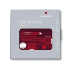 Swisscard Lite Rouge -Polyvalent Couteaux Magasin swisscard lite rouge 2